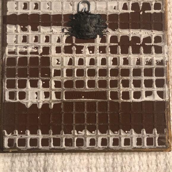 MICHAEL PARKES ARTIST COLLECTABLE WALL TILE.EXCELLENT CONDITION.COLLECTABLE.RARE - Picture 4 of 5